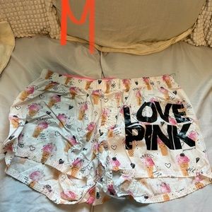 pink pj shorts!!